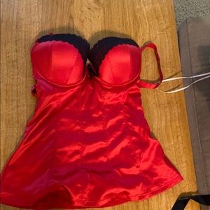 Red corset